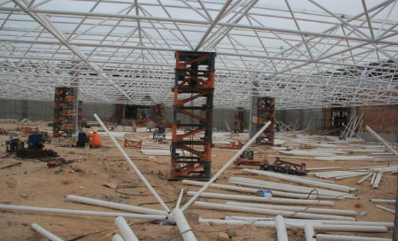 赤壁盘点钢结构网架装配的步履和相关关注变乱