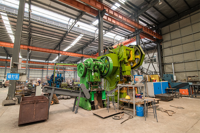 赤壁网架配件-锥头加工车间